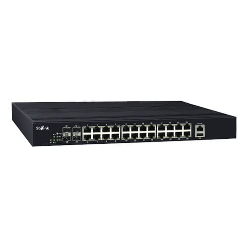 Ethernet-Switch / managed - FLC-3028G-4F-X2 - Sbjlink/Subject Link Inc. - 28 Ports / Netzwerkschicht 2 / Gigabit-Ethernet