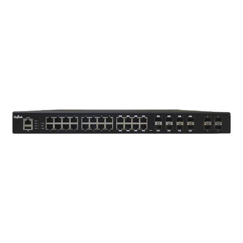 Ethernet-Switch / managed - FLC-3028G-8C4F-AD-X2 - Sbjlink/Subject Link Inc. - 28 Ports / Netzwerkschicht 2 / Gigabit-Ethernet