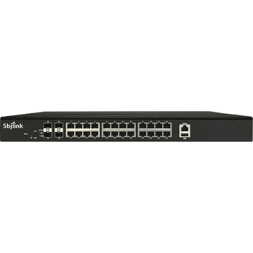 Ethernet-Switch / managed - FLC-3028X-4F-AD-X2 - Sbjlink/Subject Link Inc. - 28 Ports / Gigabit-Ethernet / Netzwerkschicht 3