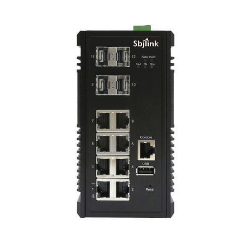 Ethernet-Switch / managed - RPT-2012X-4F-X2 - Sbjlink/Subject Link Inc. - 12 Ports / Netzwerkschicht 2 / Gigabit-Ethernet
