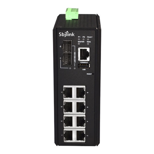 Ethernet-Switch / managed - RPT-2010G-2F-X4 - Sbjlink/Subject Link Inc. - 10 Ports / Netzwerkschicht 2 / Gigabit-Ethernet