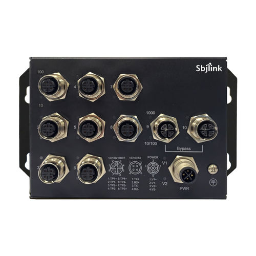 Ethernet-Switch / unmanaged - RPT-M1810P-2G-T-X2 - Sbjlink/Subject Link Inc. - 10 Ports / 10/100BaseT(X) / Gigabit-Ethernet