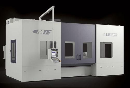 CNC-Fräsmaschine / 3-Achs - RT series  - MACHINE TOOL ENGINEERING - universell / mit Rotationstisch / mit 3 Spindeln
