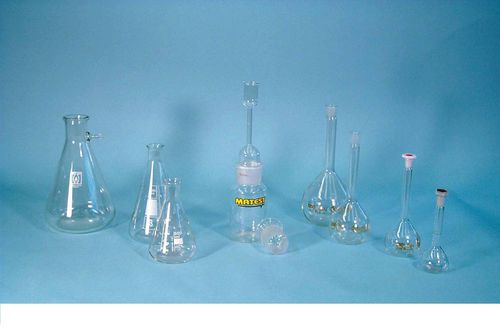 Erlenmeyerkolben - V10 series - Matest SpA - Voll / Filter / Borosilikatglas