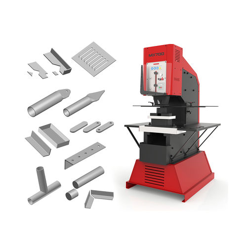 Halbautomatische Stanzmaschine - MX700 - Prada Nargesa SL - hydraulisch / Stange / für Profile