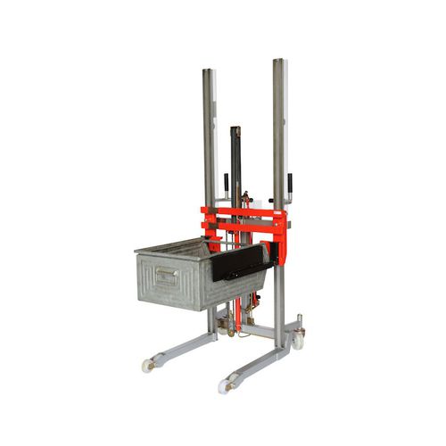 Manueller Stapler - LEV300 - Manuvit - mit halbelektrischer Gabel / Geh / 12 V