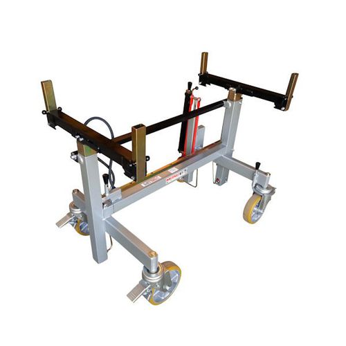Wagen für Materialumschlag - TRANS1000 - Manuvit - für Platten / für Stäbe / hydraulisch