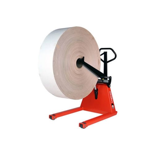 Stapler für Spulen - Manuvit - elektrisch / Begleiter / für Materialumschlag