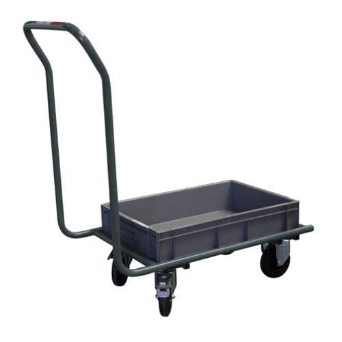Transportwagen - Manuvit - für Materialumschlag / Metall / stapelbar