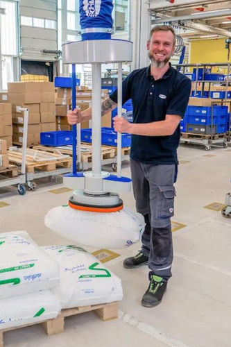 Hebesystem mit Greifsystem - Manuvit - Vakuum / Umschlag / für Industrieanwendungen