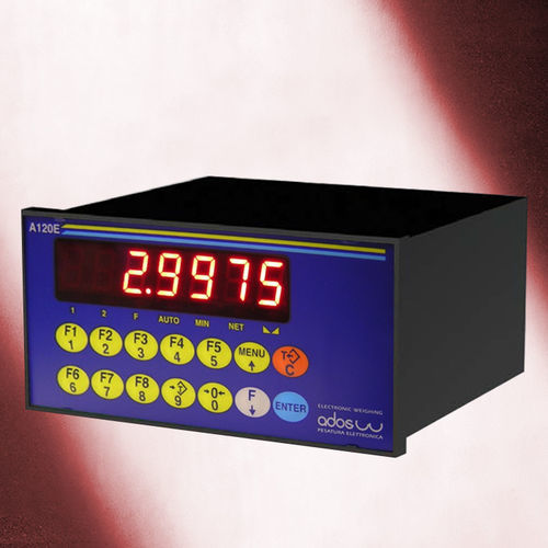 Digitaler Wägeindikator - A120E - ADOS - mit LCD-Anzeige / LED-Display / für DIN-Schiene