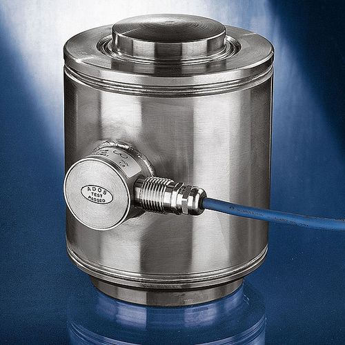 Druckkraft-Wägezelle - CCX series  - ADOS - zylindrisch / Dehnungsmessstreifen / für Silo