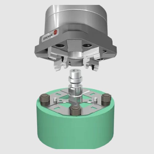 Mechanisches Spannsystem - EDM - EROWA - für Werkstücke / Universal / Zentrierung