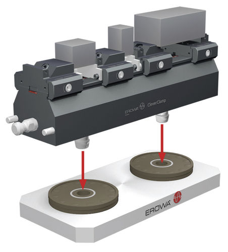 Mechanisches Spannsystem - EROWA - Schienen / für Werkstücke / automatisch