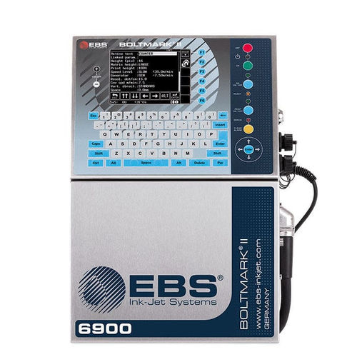 Continuous-Inkjet-Markiermaschine - EBS-6900 - EBS Ink Jet Systeme GmbH - Metall / Kunststoff / für Aluminium