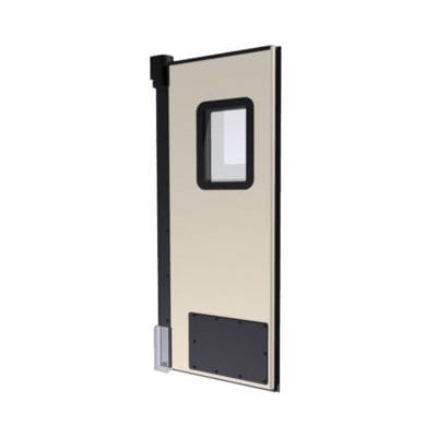 Schiebetür - R25D series - TMI, LLC - Polyethylen / Polycarbonat / für den Innenbereich