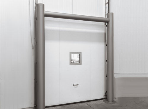 Vertikalschiebe-Tor - ColdGuard - TMI, LLC - Gummi / GFK / für den Innenbereich