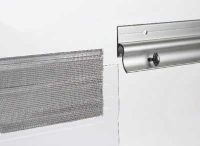 Rolltor - Armor-Bond - TMI, LLC - anodisiertes Aluminium / für den Innenbereich / für Außenbereich