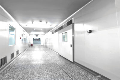 Schiebetür - 67000F  - TMI, LLC - Edelstahl / Stahl / Kunststoff