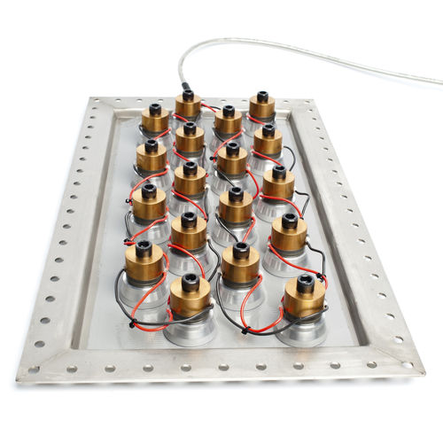 Platten-Ultraschallwandler - CL-FL - SinapTec - piezoelektrisch / für Reinigungstank