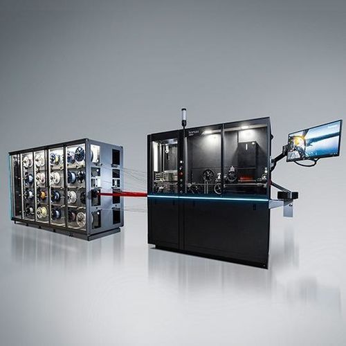 Drahtschneidemaschine - Optima 400 - Komax AG - UV-Laser / für Kunststoffe / für Kabel
