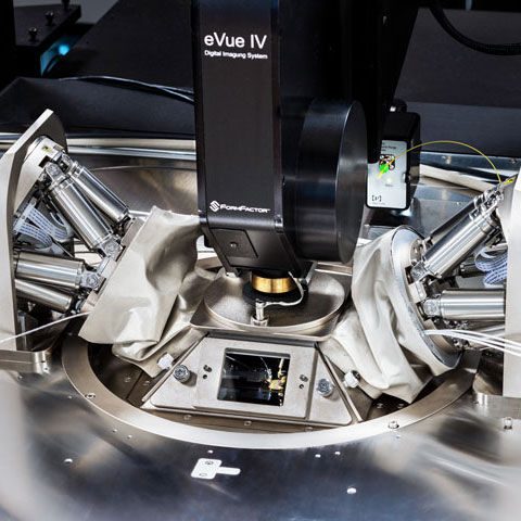 Messsystem für Wafer - SiPh - FORMFACTOR - Mikroskop
