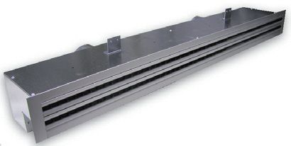 Rechteckige Luftdurchlass - LW - LTG Aktiengesellschaft - wandmontiert