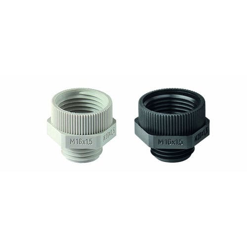 Aussengewinde-Innengewinde-Reduziernippel / Tubus - MxxMxxPA,  xxxx PAzz EPg series - Jacob GmbH - Gewinde / Polyamid / sechseckig