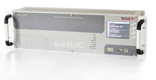 Digitaler Störschreiber - SHERLOG CRX 2032 - KoCoS Messtechnik AG - mit Netzanalysator / kompakt / parametrierbar