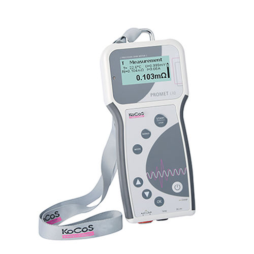 Digitales Mikroohmmeter - PROMET L10 - KoCoS Messtechnik AG - tragbar / 4-Leiter / mit integriertem Temperaturausgleich
