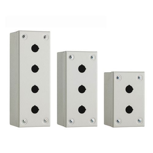 Wandmontierte Box - ES-PU DRILLED - Zanardo SpA - rechteckig / Kohlenstoffstahl / für Außenbereich