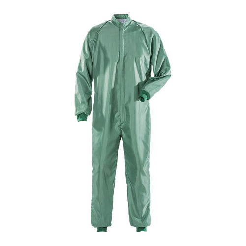 Wasserdichter Overall - 100650-730 - Fristads - Polyester / für Reinraum / grün