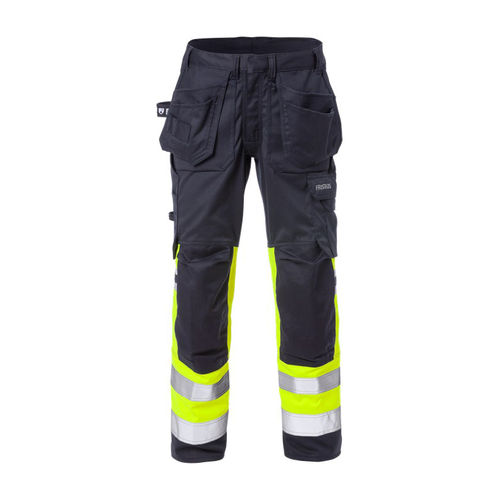 Arbeitshose - 129521-171 - Fristads - wasserdicht / Warnschutz / Wärmeschutz