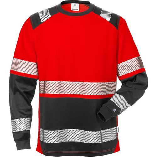 T-Shirt / Arbeit - 129514-396 - Fristads - Warnschutz / Baumwolle / Polyester