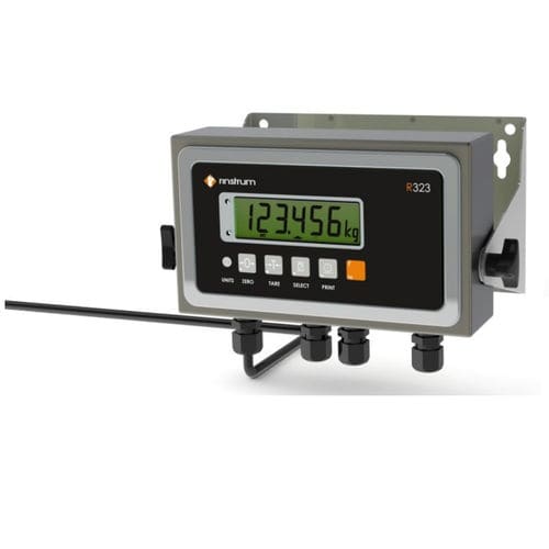 Wägeindikator mit LCD-Anzeige - R323 Classic - Rinstrum - einbaufähig / IP65 / Edelstahl