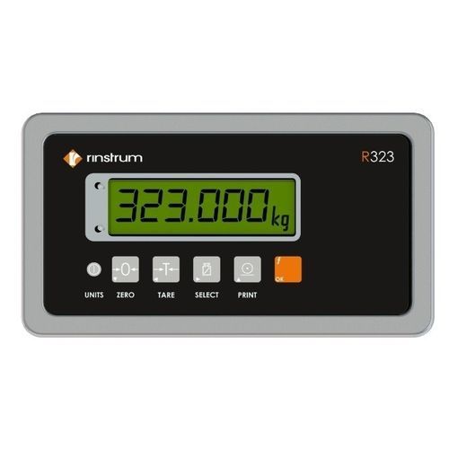 Wägeindikator mit LCD-Anzeige - R323 - Rinstrum - einbaufähig / IP65 / Edelstahl