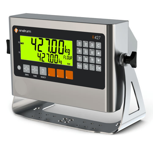 Wägeindikator mit LCD-Anzeige - R400 Series - Rinstrum - einbaufähig / IP65 / Ethernet