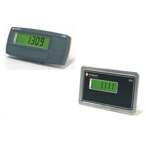 Fern-Display - D series - Rinstrum - LCD / für Wägeinstallationen / kompakt