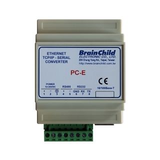Ethernet-Wandler - PC-E - BRAINCHILD ELECTRONIC CO., LTD - Serie / RS-232 / RS-485