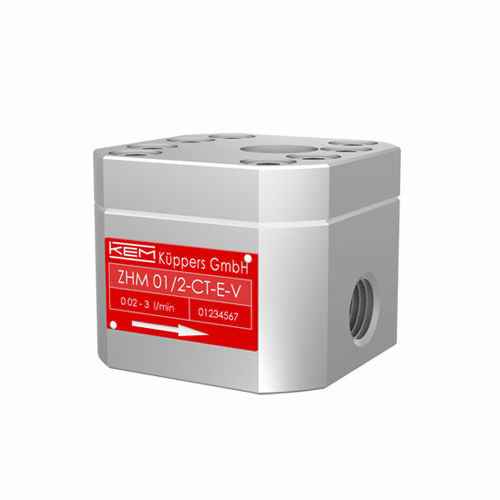 Zahnrad-Durchflussmesser - ZHM series - KEM Küppers Elektromechanik GmbH - Volumen / für Farben / Inline