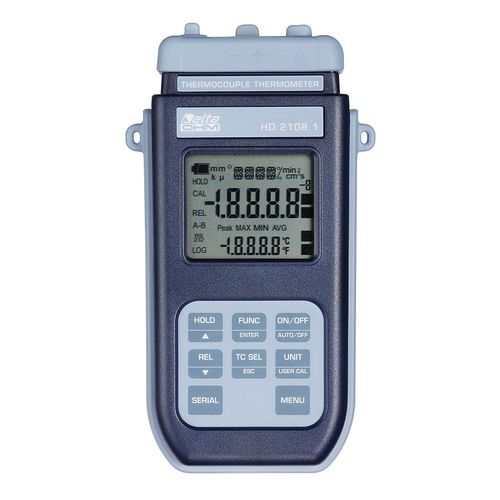 Thermoelement-Thermometer - HD2108.1 - Delta OHM - digital / °C / K