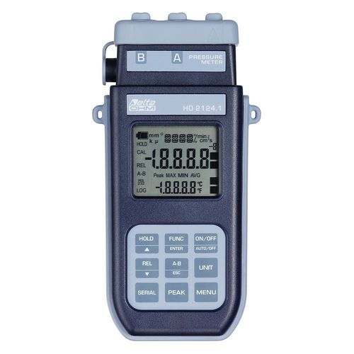 Absolutes Thermomanometer - HD2124 series  - Delta OHM - Relativdruck / Differential / digital