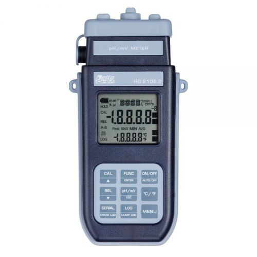 Temperaturmessgerät - HD 2105 series  - Delta OHM - spez. Widerstand / pH / Redox