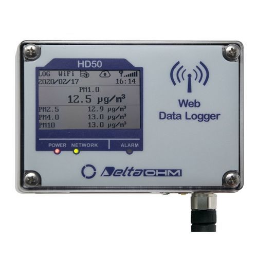 Feinstaubdatenlogger - HD50PM - Delta OHM - WiFi / Ethernet / mit LCD-Grafikdisplay
