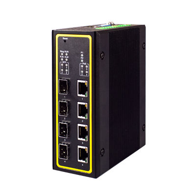 Ethernet-Switch / managed - EHG7608 Series - Atop Technologies - 8 Ports / Gigabit / für DIN-Schiene