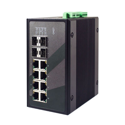 Ethernet-Switch / managed - EHG9512 Series - Atop Technologies - 12 Ports / Gigabit / für DIN-Schiene