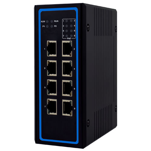 Ethernet-Switch / unmanaged - EHG6408 Series - Atop Technologies - 8 Ports / Gigabit / wandmontiert