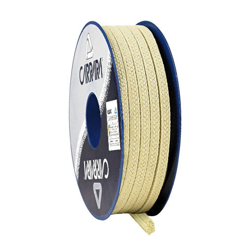 PTFE-Stopfbuchspackung - K6600C - Carrara Global Sealing Solution - Aramidgarn / für Kolbenpumpen / für Kreiselpumpen
