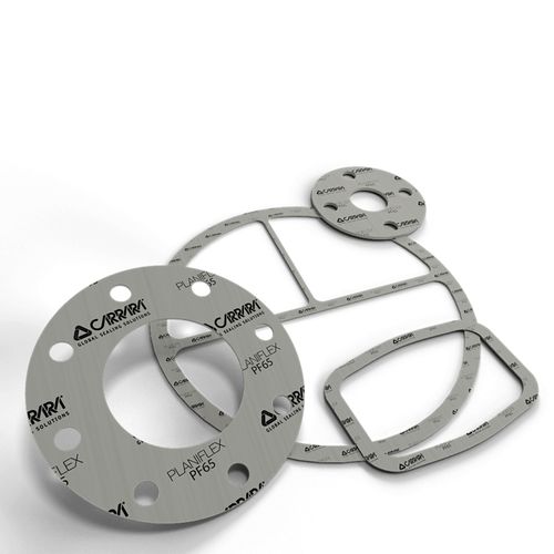 Glas-Dichtplatte - PLANIFLEX™ PF65 - Carrara Global Sealing Solution - NBR / Kohlefaser / Synthetikfaser