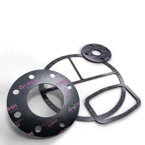 Dichtplatte / expandiertes Graphit - PLANIGRAPH™ LGRHDI - Carrara Global Sealing Solution - Edelstahl / Flansch / Hochtemperatur